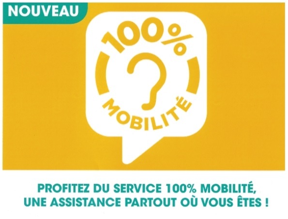 Profitez du service 100% mobilité une assistance partout où vous êtes ! Facebook Twitter Profitez du service 100% mobilité une assistance partout où vous êtes ! Facebook Twitter